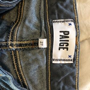 Good condition Paige denim capris. Size 27